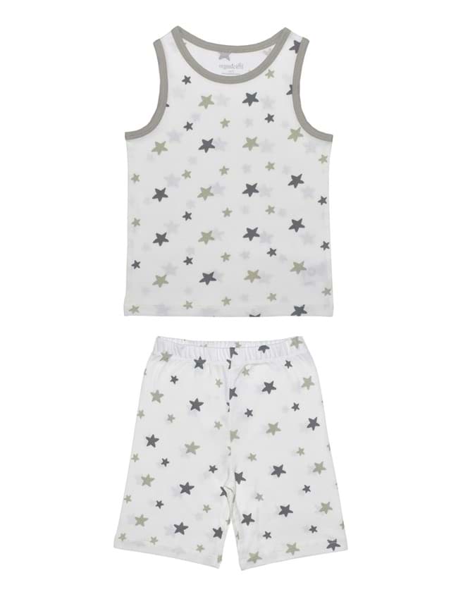 Gray Star Çocuk Atlet ve Şort Pijama Takımı resmi